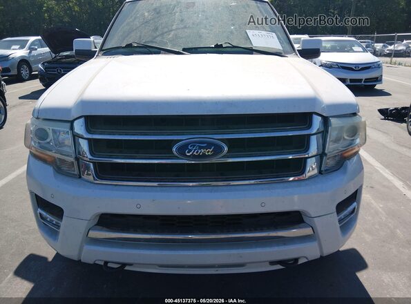 1FMJU2AT1GEF07270 2016 FORD EXPEDITION White ხელსაწყოთა პანელის ხედი