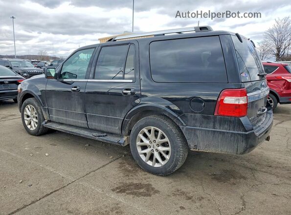 1FMJU2AT7GEF49362 2016 FORD EXPEDITION Black Tył lewy
