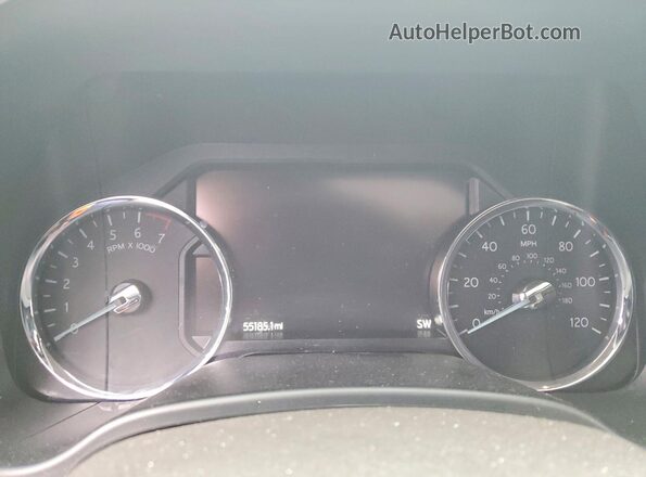 1FMJU2AT8MEA41204 2021 FORD EXPEDITION Blue Instrument cluster view