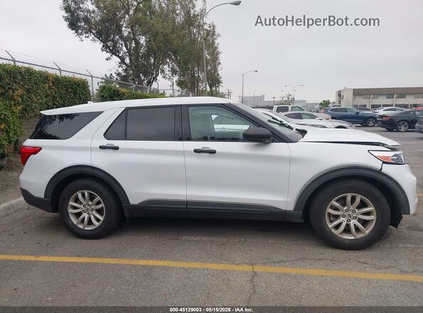 1FMSK7BH2LGC97035 2020 FORD EXPLORER White სალონის 360-გრადუსიანი ხედი