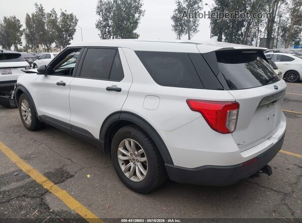 1FMSK7BH2LGC97035 2020 FORD EXPLORER White უკანა მარცხენა