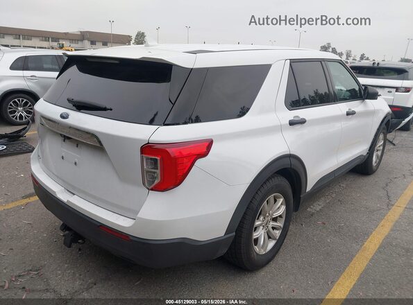 1FMSK7BH2LGC97035 2020 FORD EXPLORER White უკანა მარჯვენა