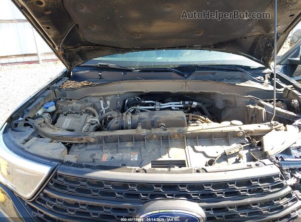 1FMSK7BH3MGA67618 2021 FORD EXPLORER Black Вид ззаду