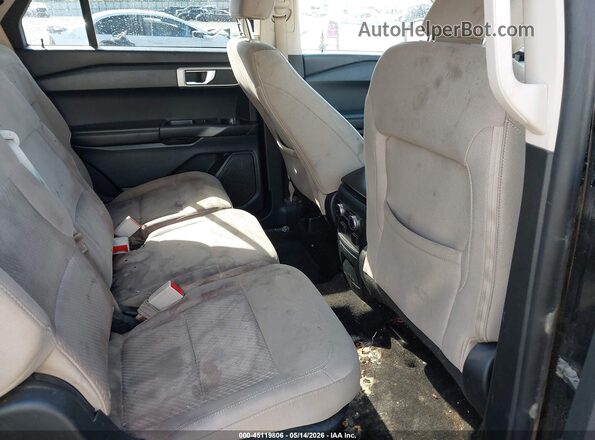 1FMSK7BH3MGA67618 2021 FORD EXPLORER Black Вид наклейки з VIN-кодом