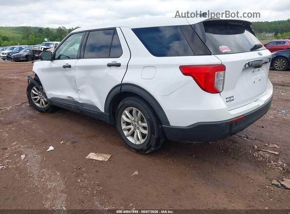 1FMSK7BH6MGA55821 2021 FORD FORD EXPLORER White Tył lewy
