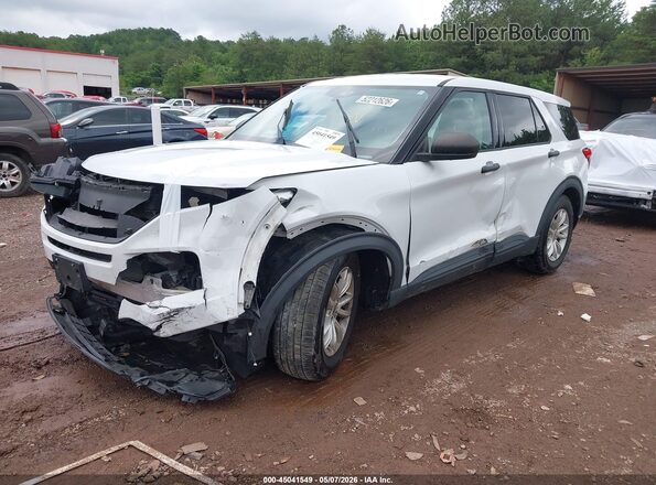 1FMSK7BH6MGA55821 2021 FORD FORD EXPLORER White Przód lewy