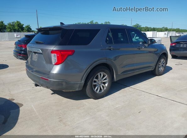1FMSK7BH9MGA14907 2021 FORD EXPLORER Gray Tył prawy