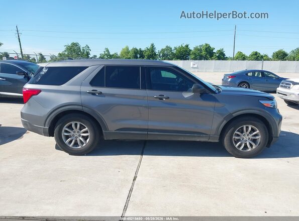 1FMSK7BH9MGA14907 2021 FORD EXPLORER Gray Widok wnętrza z tyłu