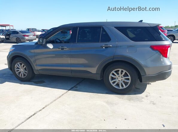 1FMSK7BH9MGA14907 2021 FORD EXPLORER Gray Widok wnętrza 360 stopni