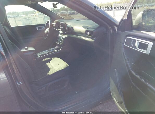 1FMSK7DH0LGA49217 2020 FORD EXPLORER Gray წინა სალონის ხედი