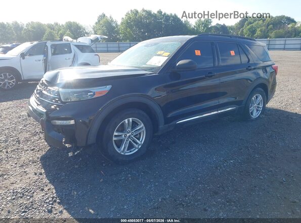 1FMSK7DH0LGB68112 2020 FORD FORD EXPLORER Black Vista tres cuartos delantera izquierda