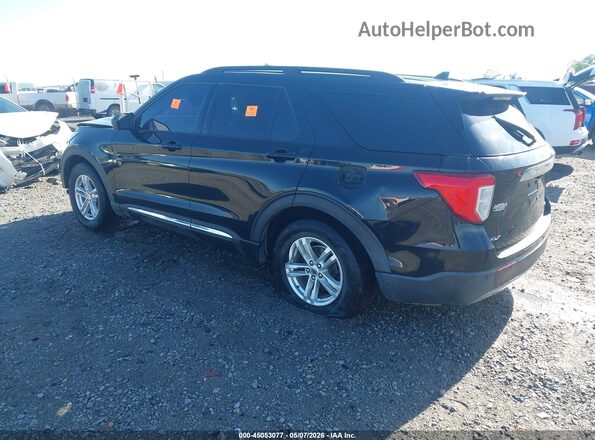 1FMSK7DH0LGB68112 2020 FORD FORD EXPLORER Black Trasero izquierdo