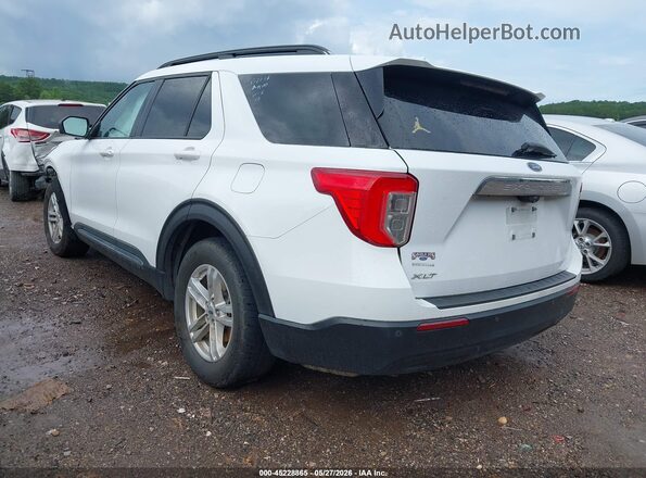 1FMSK7DH0LGC85706 2020 FORD EXPLORER White Հետևի ձախ