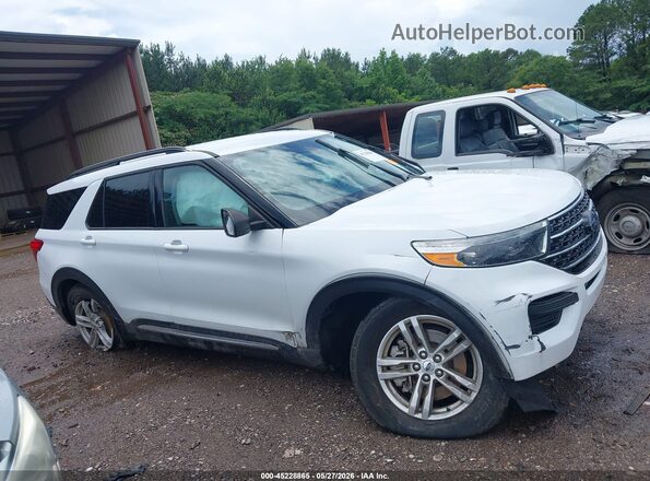 1FMSK7DH0LGC85706 2020 FORD EXPLORER White Սալոնի 360 աստիճան տեսք