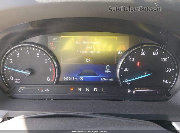 1FMSK7DH0MGA95616 2021 FORD EXPLORER White Widok tylnych siedzeń