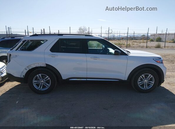 1FMSK7DH0MGA95616 2021 FORD EXPLORER White Widok wnętrza 360 stopni