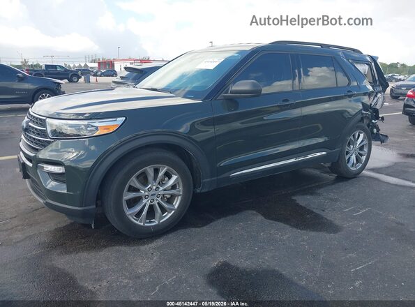 1FMSK7DH0RGA38789 2024 FORD EXPLORER Green 