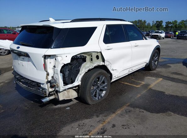 1FMSK7DH1MGB11564 2021 FORD EXPLORER White Задня права чверть