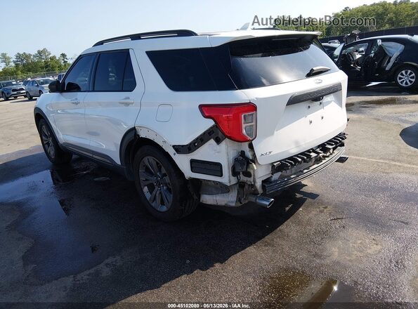 1FMSK7DH1MGB11564 2021 FORD EXPLORER White Задня ліва чверть
