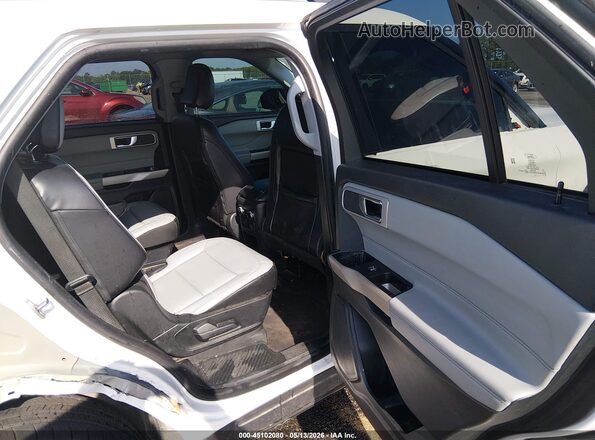 1FMSK7DH1MGB11564 2021 FORD EXPLORER White Вид наклейки з VIN-кодом
