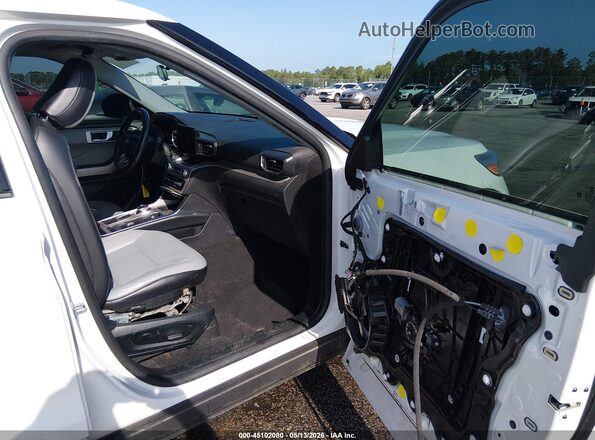 1FMSK7DH1MGB11564 2021 FORD EXPLORER White Вид салону спереду