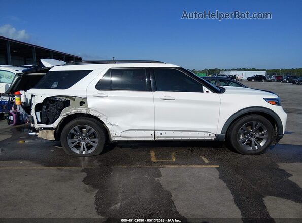 1FMSK7DH1MGB11564 2021 FORD EXPLORER White Панорамний вид салону 360°