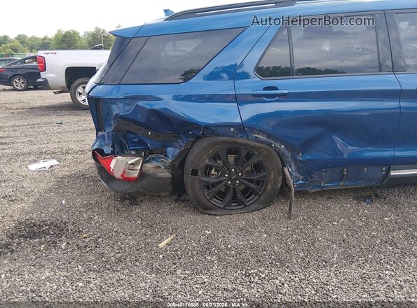 1FMSK7DH2LGD05597 2020 FORD EXPLORER Синий Вид спереди