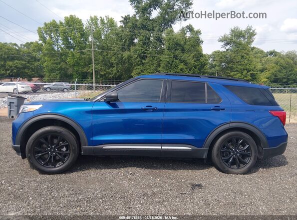 1FMSK7DH2LGD05597 2020 FORD EXPLORER Синий 