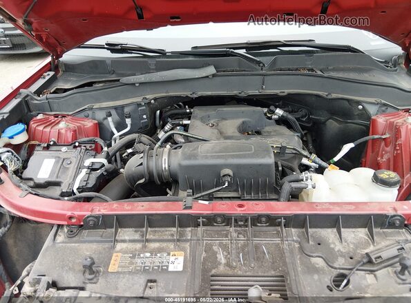 1FMSK7DH2LGD15739 2020 FORD EXPLORER Red Rear view
