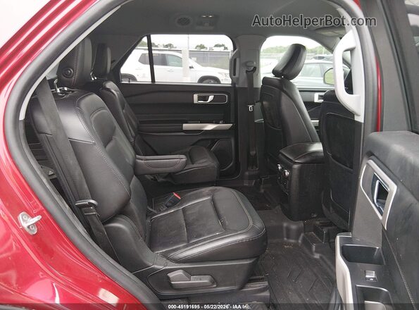 1FMSK7DH2LGD15739 2020 FORD EXPLORER Red VIN sticker view