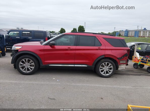 1FMSK7DH2LGD15739 2020 FORD EXPLORER Red 