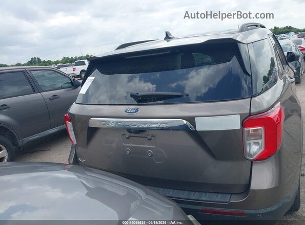 1FMSK7DH2MGA60799 2021 FORD EXPLORER Brown 