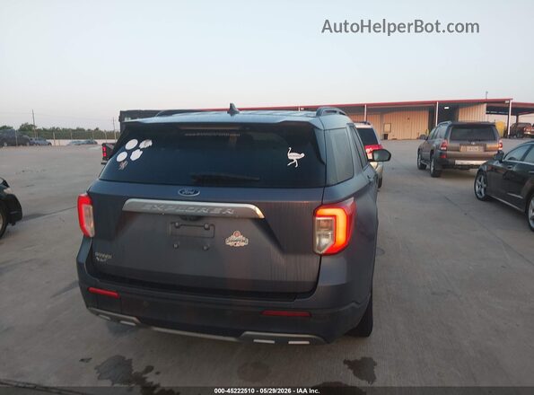 1FMSK7DH2MGA99733 2021 FORD EXPLORER Light Blue 