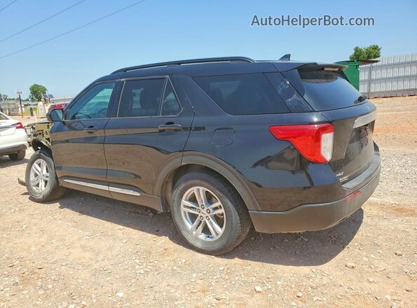 1FMSK7DH2NGC03381 2022 FORD EXPLORER Black Rear left