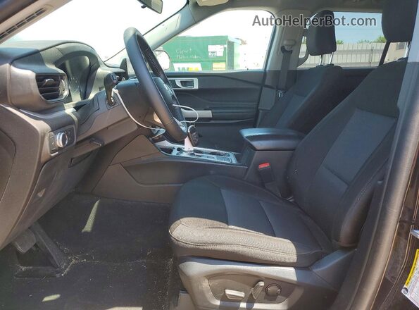 1FMSK7DH2NGC03381 2022 FORD EXPLORER Black Front interior view