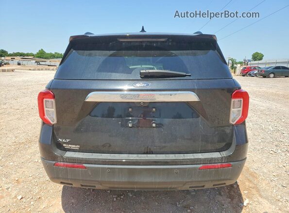1FMSK7DH2NGC03381 2022 FORD EXPLORER Black Rear view