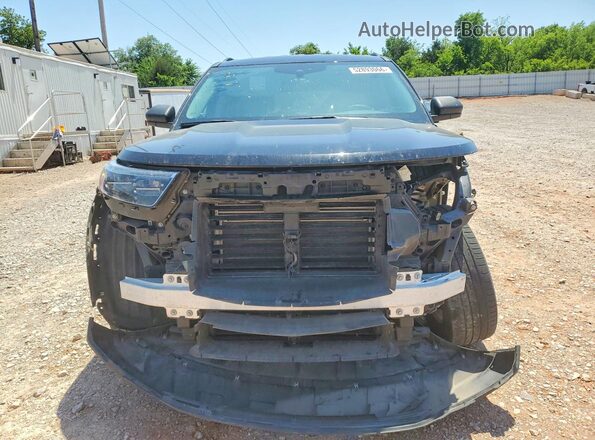 1FMSK7DH2NGC03381 2022 FORD EXPLORER Black Front view