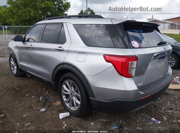 1FMSK7DH3LGB80304 2020 FORD EXPLORER Silver Задня ліва чверть