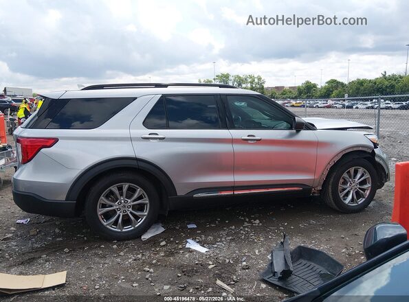 1FMSK7DH3LGB80304 2020 FORD EXPLORER Silver Вид задньої частини салону