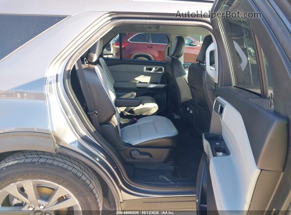 1FMSK7DH3MGA60570 2021 FORD EXPLORER Gray Widok naklejki z numerem VIN