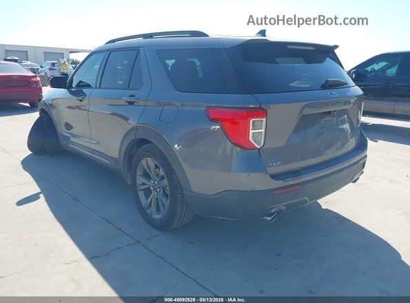 1FMSK7DH3MGA60570 2021 FORD EXPLORER Gray Tył lewy