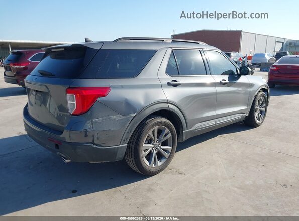1FMSK7DH3MGA60570 2021 FORD EXPLORER Gray Tył prawy