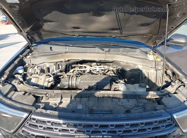 1FMSK7DH3MGA60570 2021 FORD EXPLORER Gray Widok z tyłu