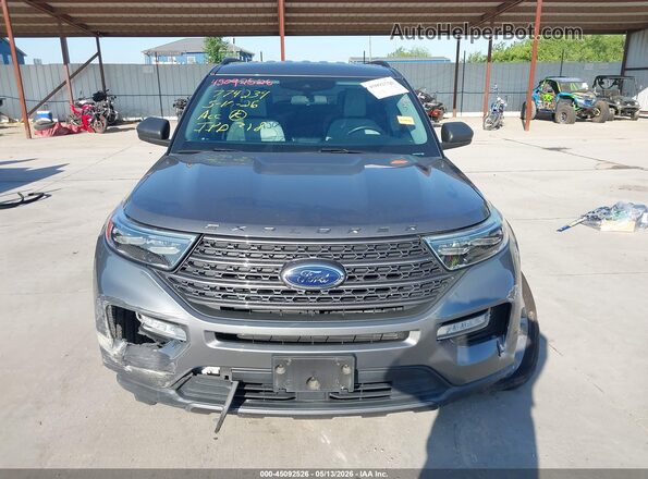 1FMSK7DH3MGA60570 2021 FORD EXPLORER Gray 
