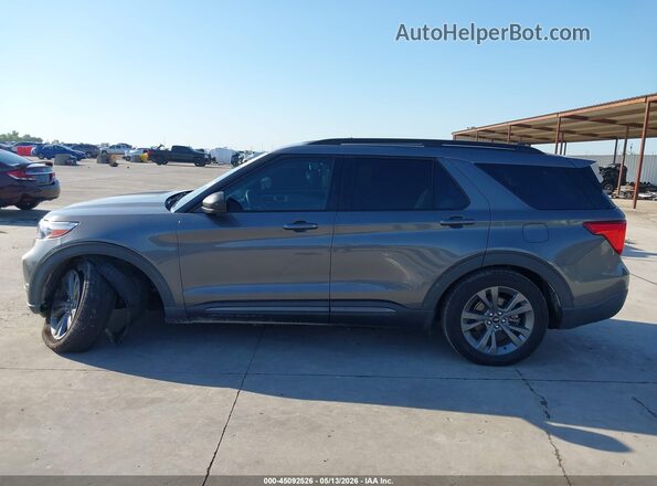1FMSK7DH3MGA60570 2021 FORD EXPLORER Gray Widok wnętrza 360 stopni