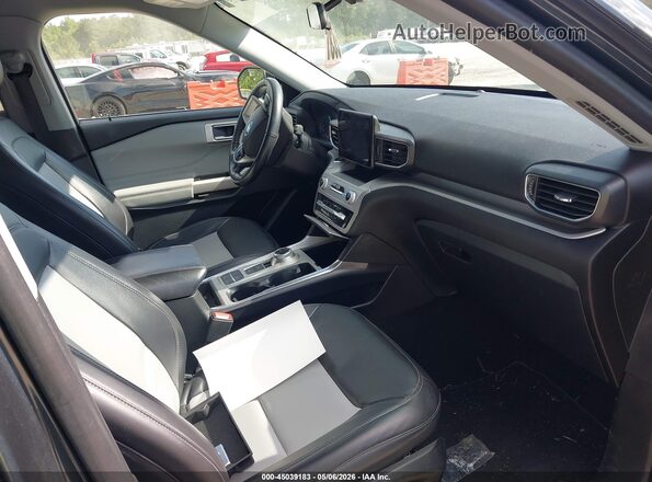 1FMSK7DH3NGA18708 2022 FORD FORD EXPLORER Black Սալոնի դիմացի տեսք
