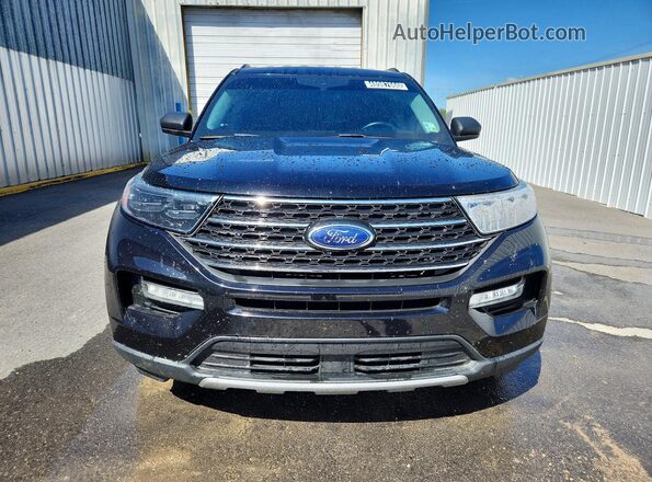 1FMSK7DH3NGA51420 2022 FORD EXPLORER Black წინა ხედი