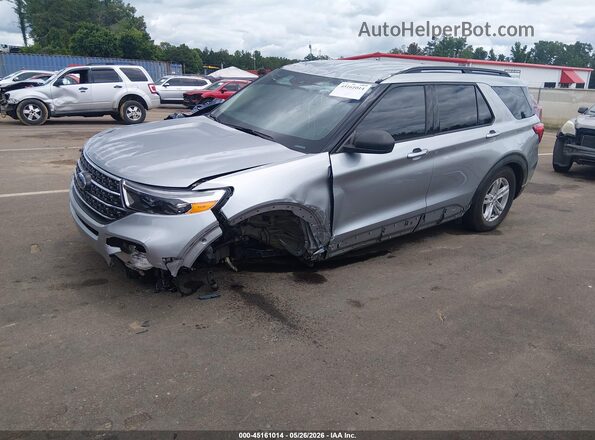 1FMSK7DH3PGA05153 2023 FORD EXPLORER Silver Vista tres cuartos delantera izquierda