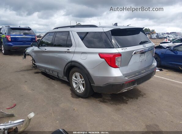 1FMSK7DH3PGA05153 2023 FORD EXPLORER Silver Trasero izquierdo