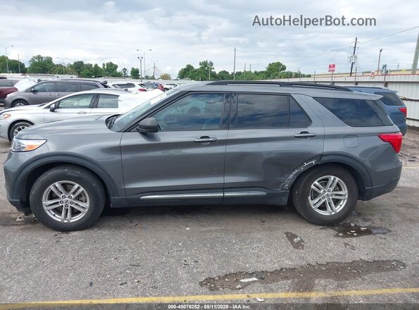1FMSK7DH3PGA89605 2023 FORD FORD EXPLORER Gray Սալոնի 360 աստիճան տեսք